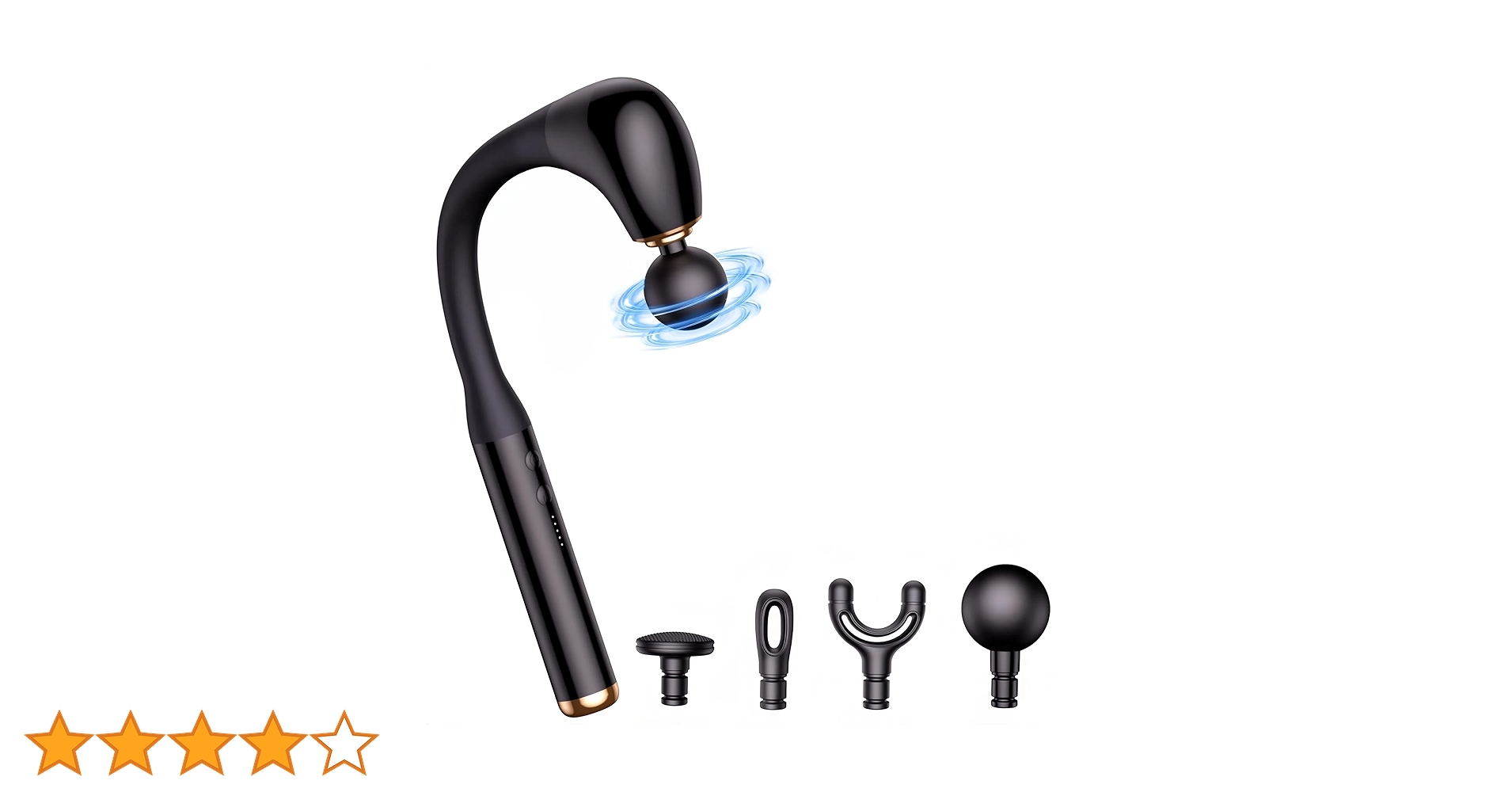 筋膜リリースガン Amazon | Deestop 背中 筋膜リリースガン ハンディガン 肩甲骨